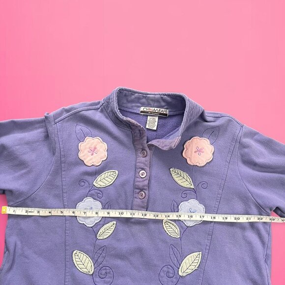 Vintage 90s grandmacore sweatshirt - Picture 5 of 7